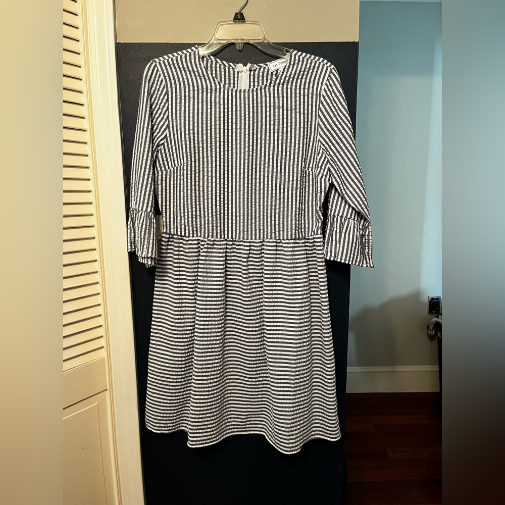 Ces Femme seersucker dress